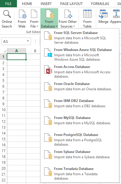 excel power query tutorial oracle