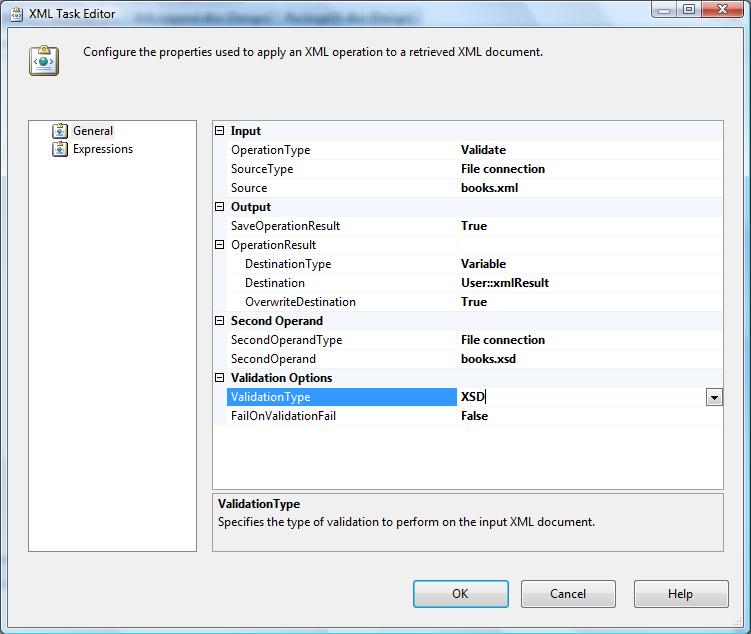 Xml Task Validating Data Radacad