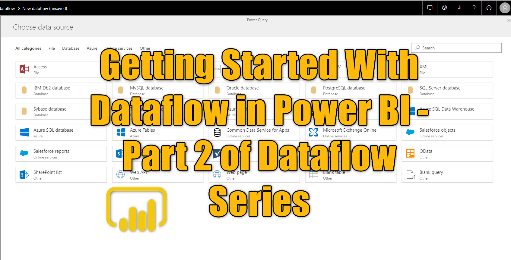 Getting Started With Dataflow in Power BI – Part 2 of Dataflow Series