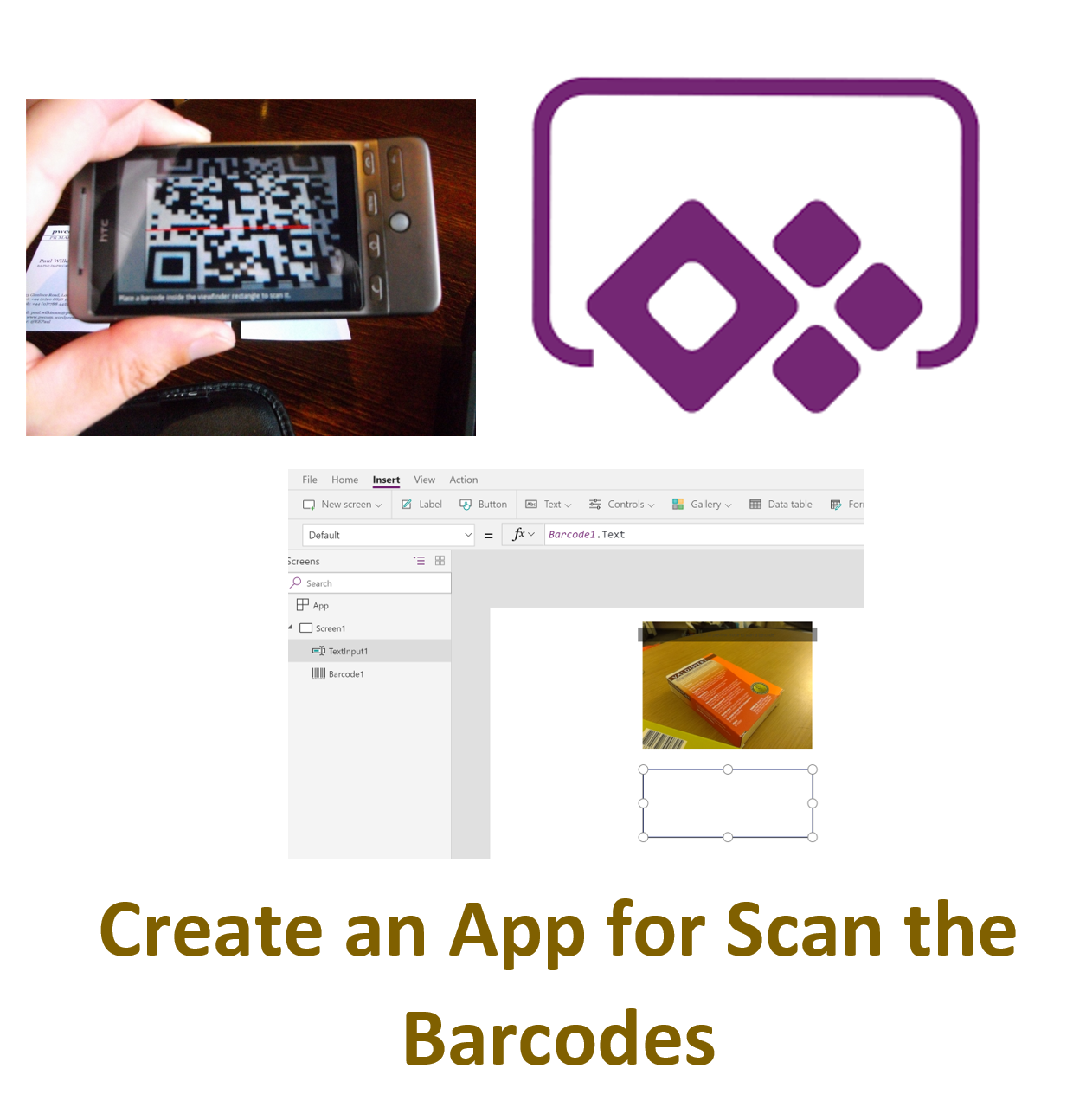 Barcode Scanner With Microsoft Power App Radacad