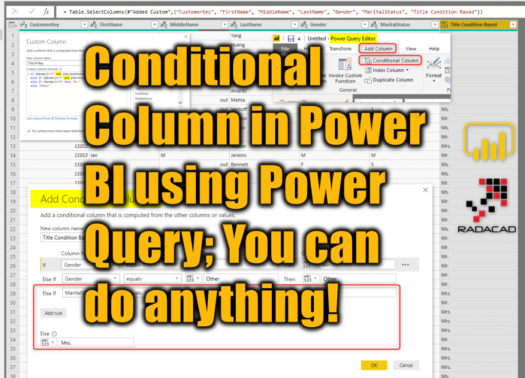 Power Bi Conditional Formatting Multiple Rules