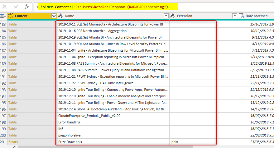 get-the-list-of-folders-only-in-power-bi-using-power-query-radacad