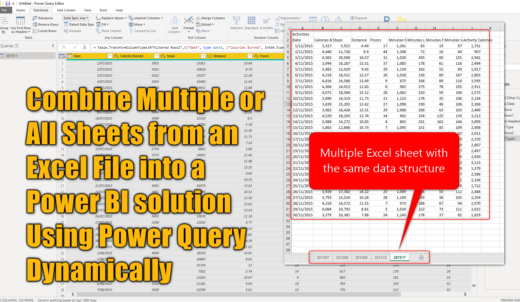 Combine Multiple Or All Sheets From An Excel File Into A Power BI ...