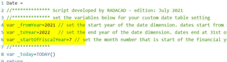 All in One: Script to Create Calendar Table or Date Dimension using DAX ...