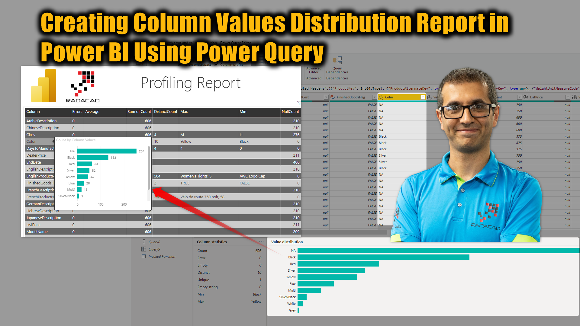 Column value. Power query.