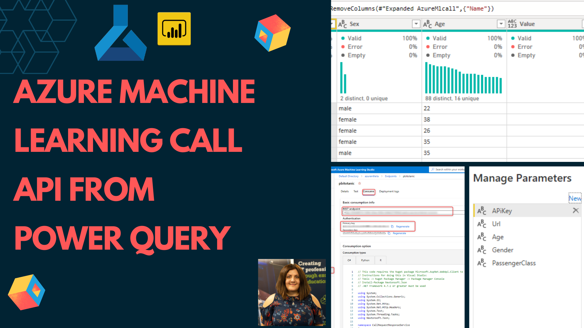 Azure Machine Learning Call API from Power Query