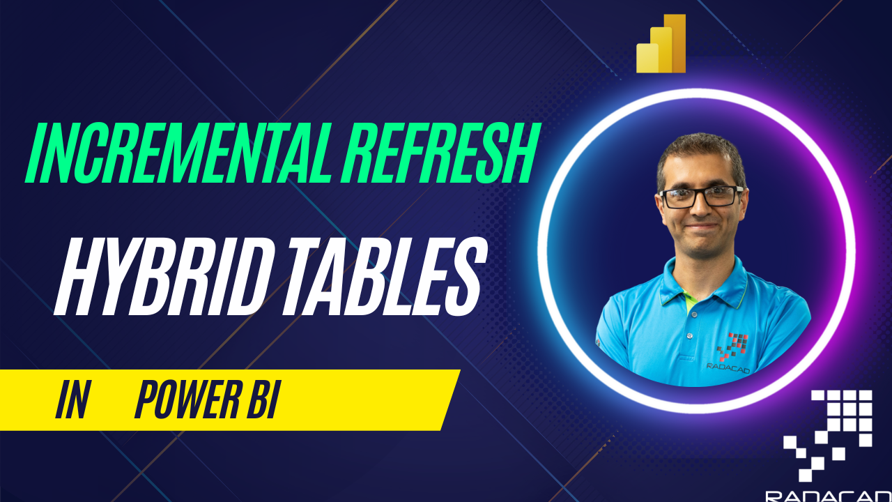 Incremental Refresh and Hybrid tables in Power BI: Load Changes Only