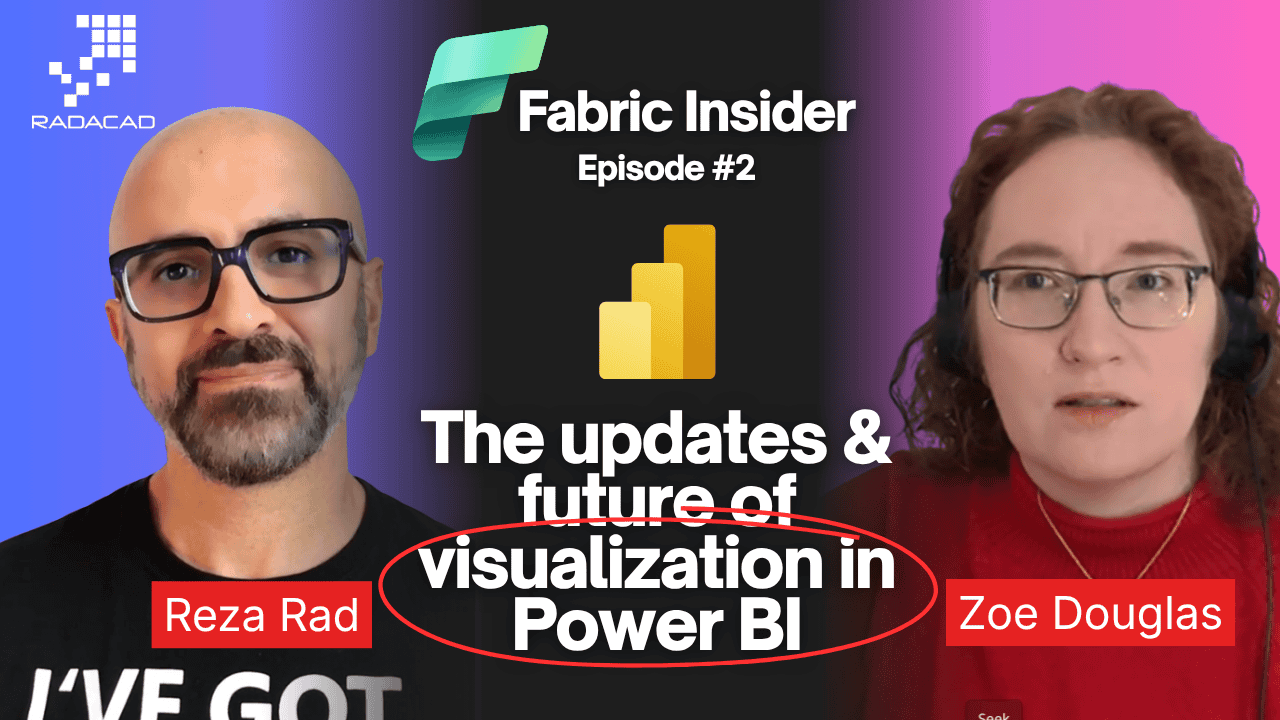 The Updates and Future of Visualization in Power BI — Interview with Zoe Douglas | Fabric Insider Ep. 2